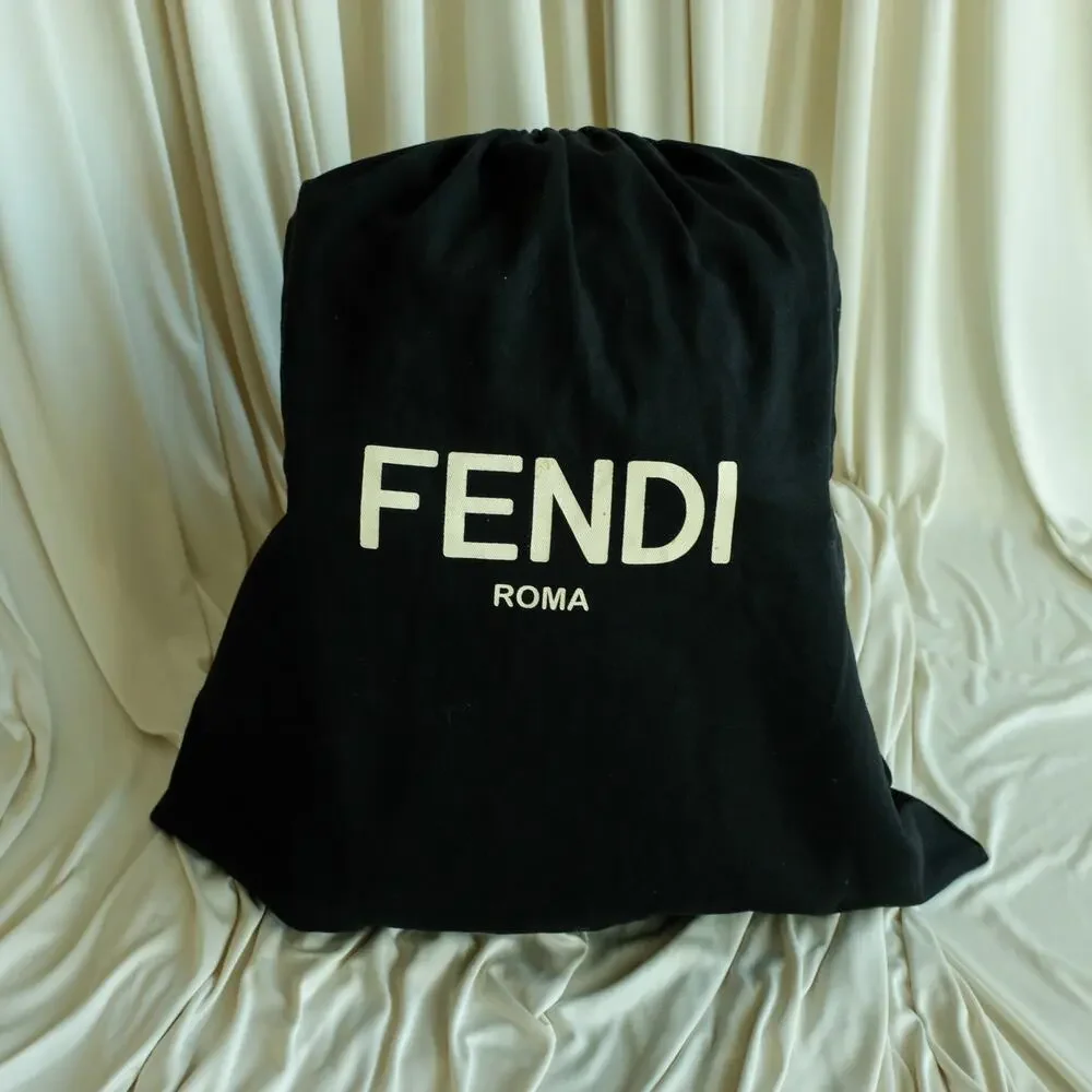 Fendi Fendiness Zaino Backpack - Suede, Leather, Nylon, FF Zucca Embossed